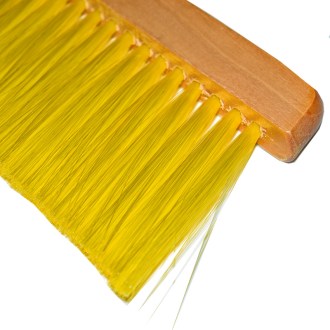 Zmiotka z uchwytem drewnianym - Bee Brush - sztuczny - DE